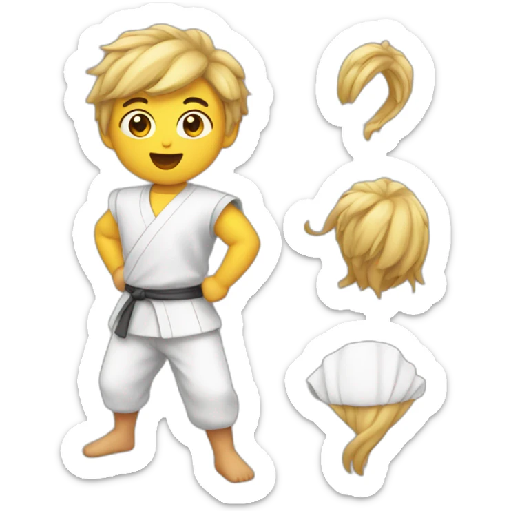 karaté sticker