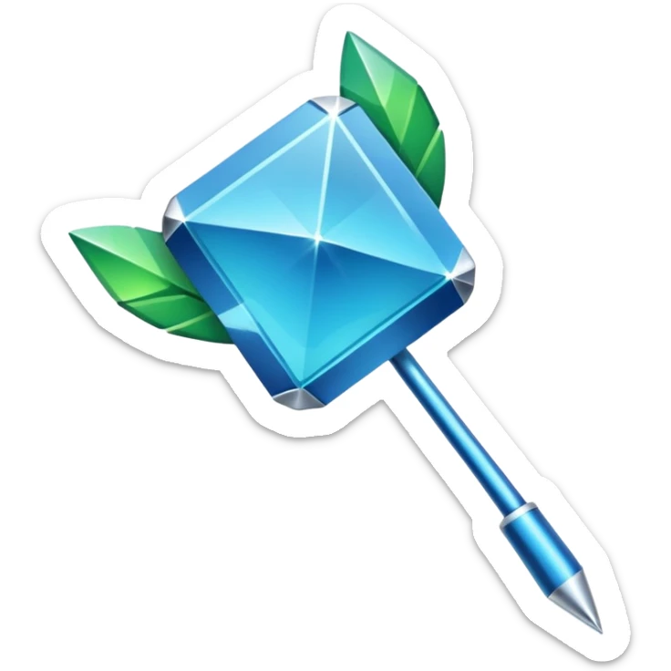 Une flèche qui fait un tour sur elle même pour relancer une partie/ gamer/ futuriste/ VR sticker