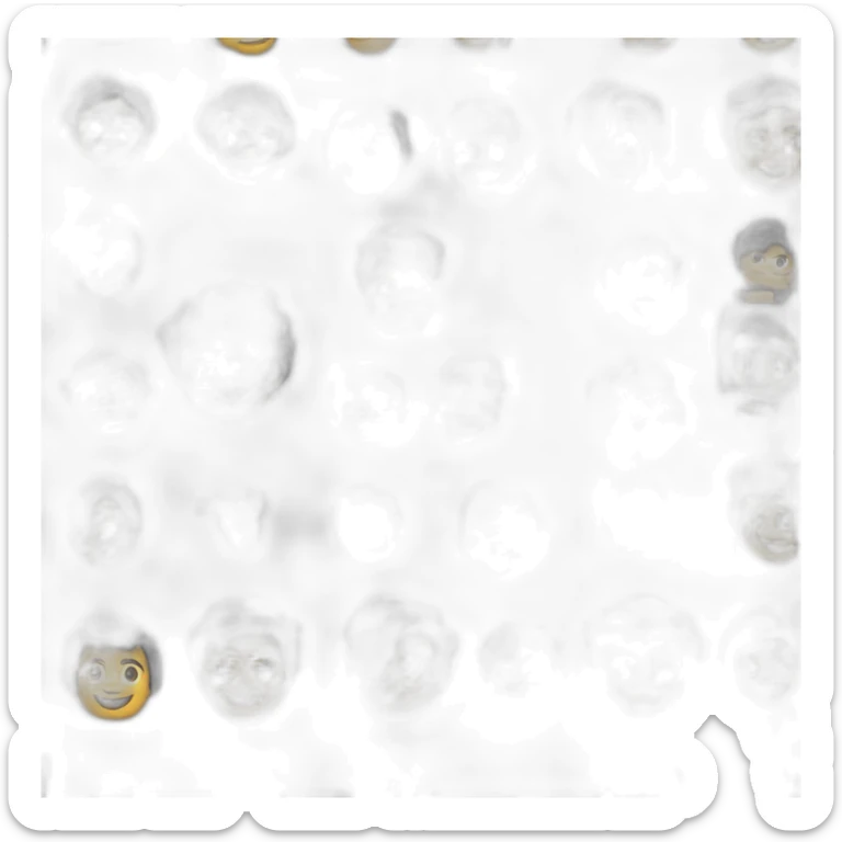 Homme au cheveux noir souriant et musclé avec un ordinateur sticker