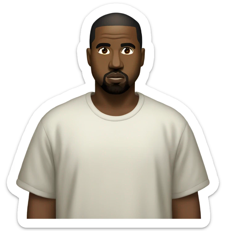kanye  sticker