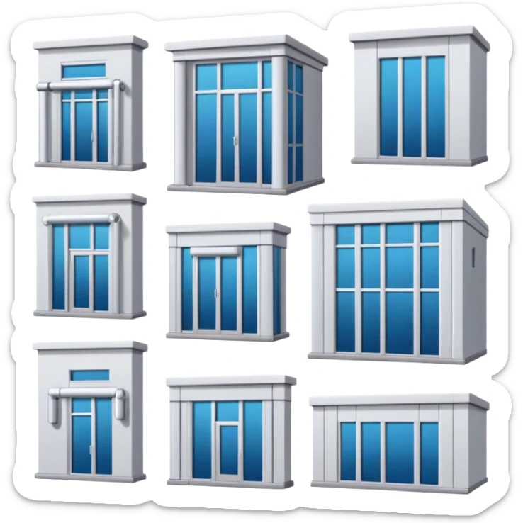 Facades with fourn. - the facades with the insert and with all the fittings (loops, pens, lifts, siru dumpfer) are shifted on them), excluding pushers.. sticker