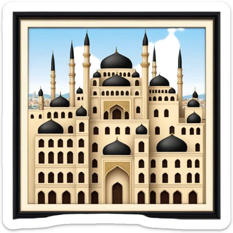 The Ottoman Empire in the year 1453The year of the Ottoman Empire 1453  sticker