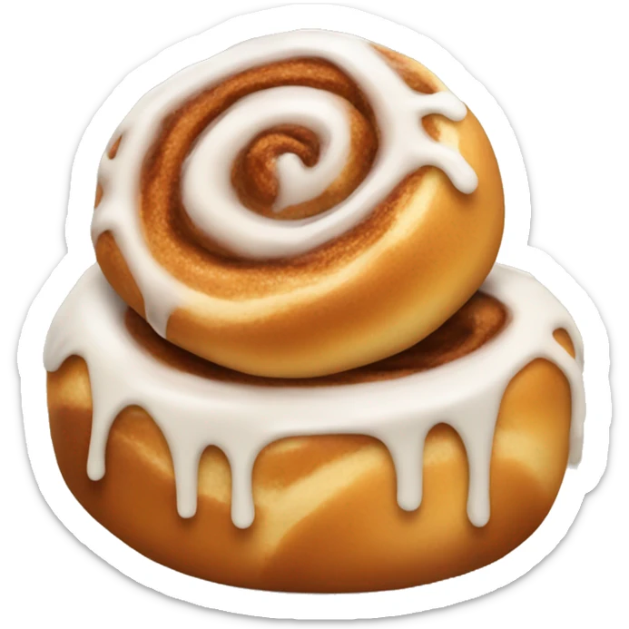 Cinnamon roll sticker