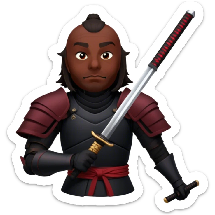 Shadow Samurai sticker