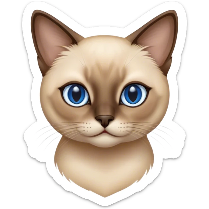 Cinematic Siamese Cat, Ultra-realistic 32k HD, Breathtaking piece of art, rim lighting, hauntingly beautiful art, soft sepia tones with accents of cool blues, Balanced features with striking almond-shaped eyes, highly detailed digital artwork, glowing with a subtle blue sheen, high shine, ethereal and graceful, a portrait of elegance, otherworldly, enchanting and mysterious, blending realism and fantasy, dreamy glow, optical illusion, immaculate composition, complex pose with fluid movement, capturing the feline's grace and charm, so lifelike that it feels like the cat could step out of the frame at any moment. sticker