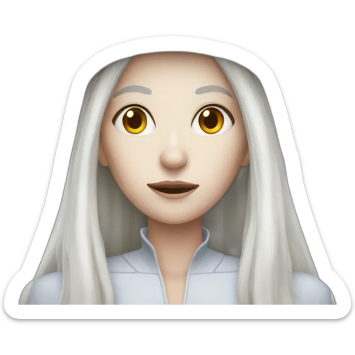 white witch sticker