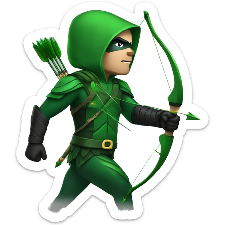 Green Arrow sticker