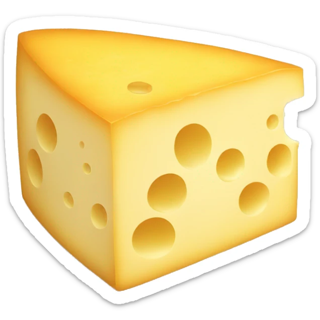 cheese sticker