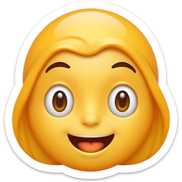 the word 'Silah' in a bubbly emoji style, yellow and orange tones, cheerful expression sticker