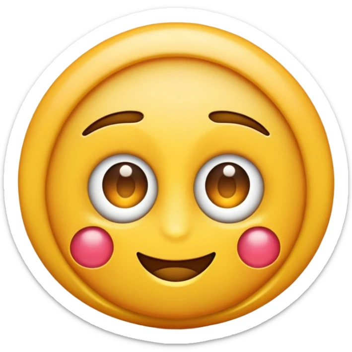 Haz un emoji con q este cansado q tenga ojeras, pero a este feliz así ☺️ pero que se le note  cara de cansancio sticker