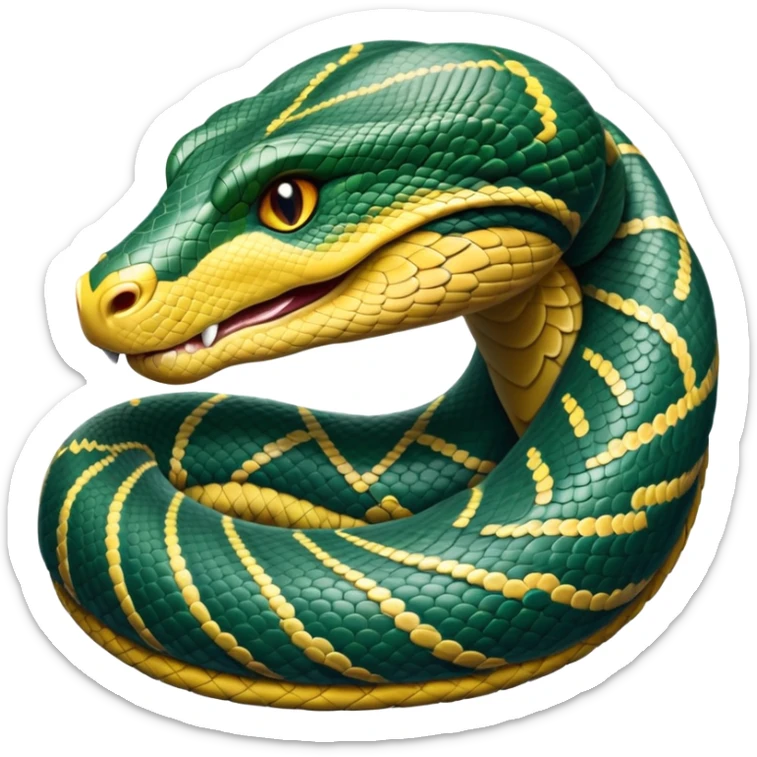 cinematic-noble-anaconda-portrait-emoji,-poised-and-imposing,-with-a-massive,-sinuous-build-draped-in-intricately-patterned-scales-and-piercing,-focused-eyes,-simplified-yet-sharp-and-sophisticated-features,-highly-detailed sticker