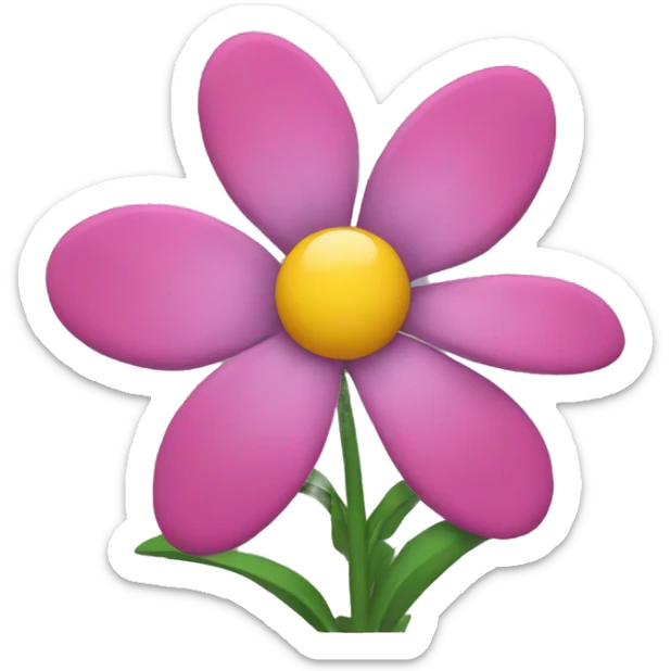 flower sticker