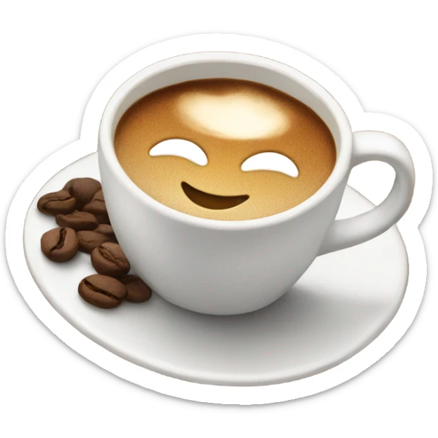 Coffee coffee coffee sticker