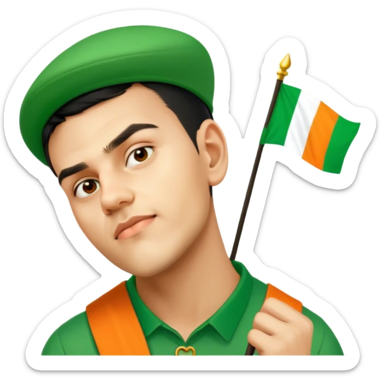 Celtic Prankster sticker