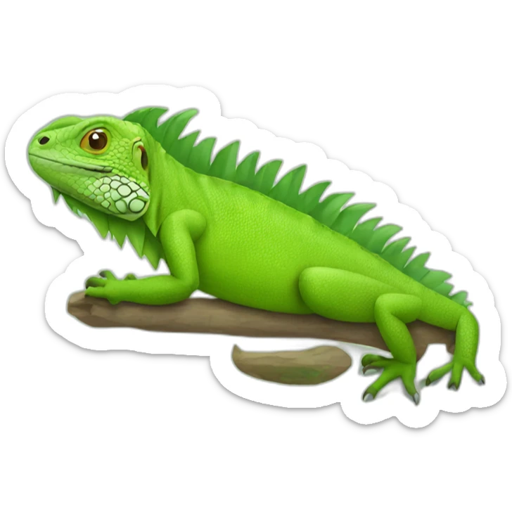 Iguana sticker