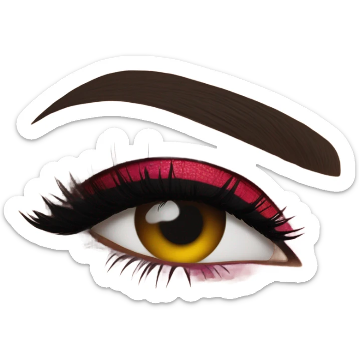 Makeup 
 sticker