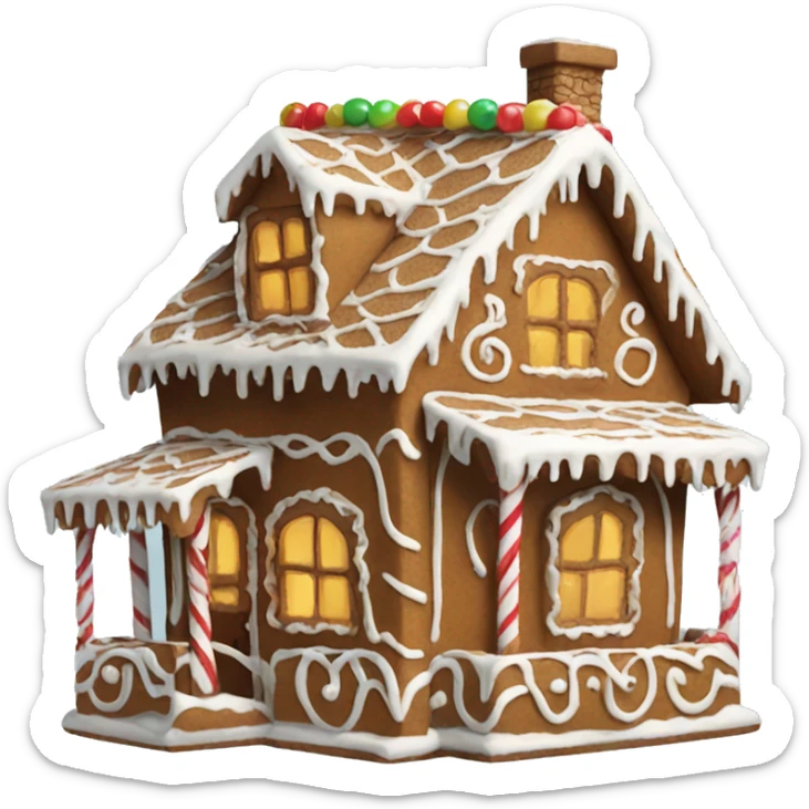 Gingerbread House  sticker