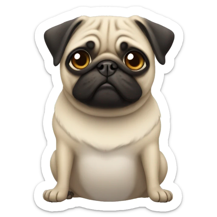 pug sticker