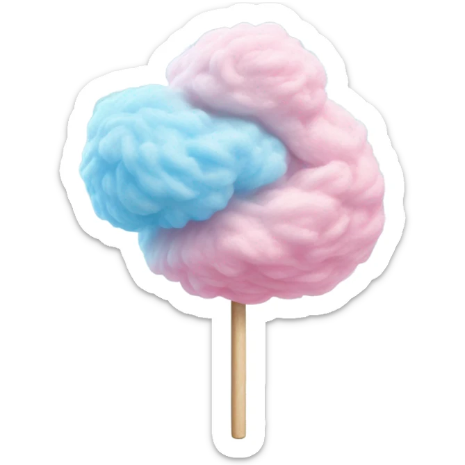 Cotton Candy  sticker