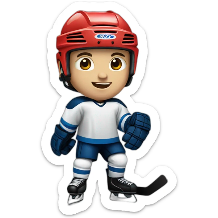 hockey sticker