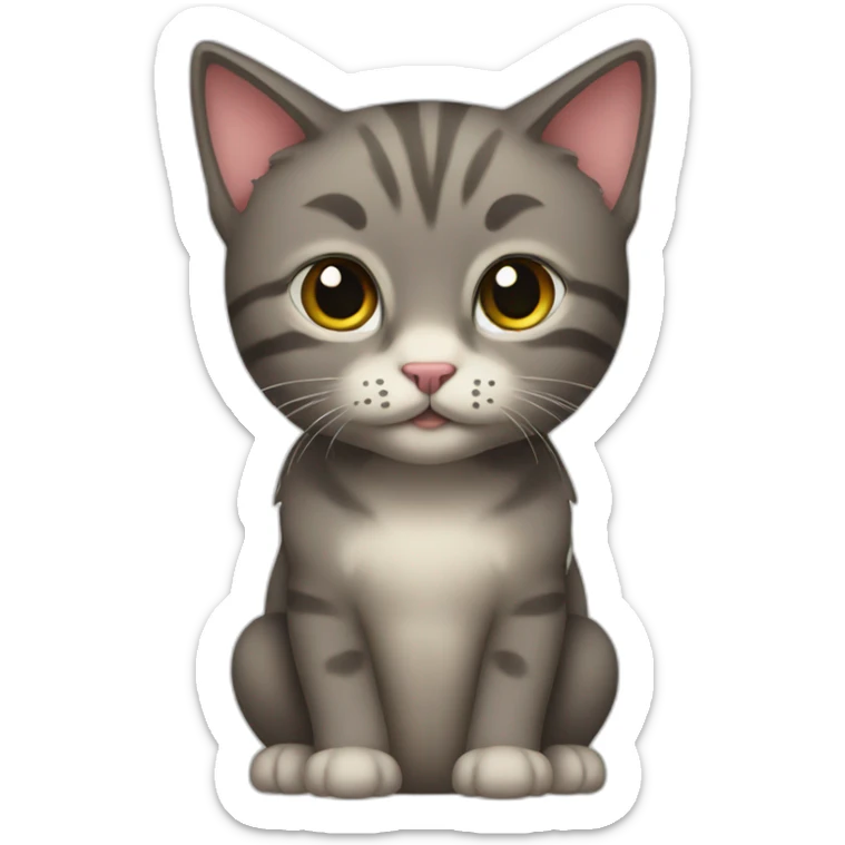 Kitty sticker