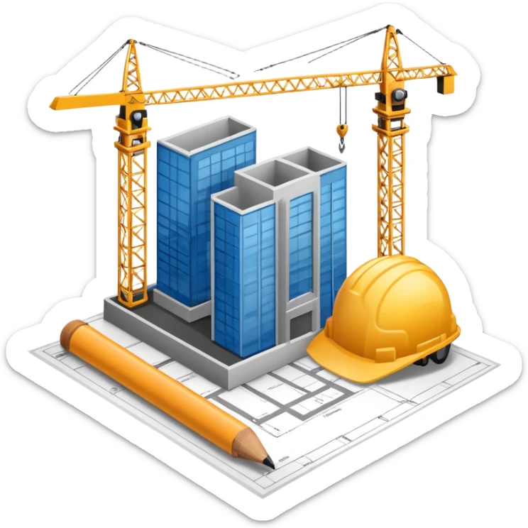 Construction management sticker