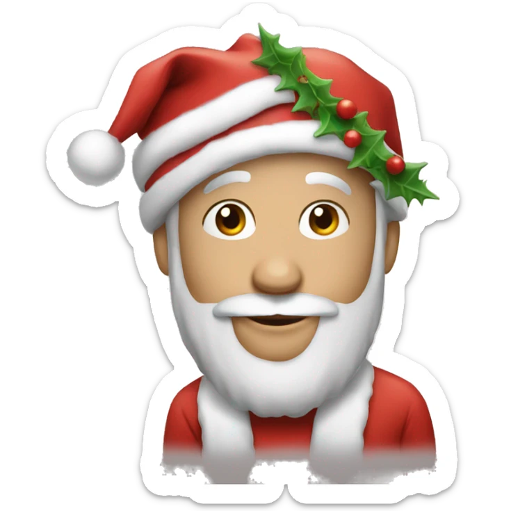 Christmas sticker