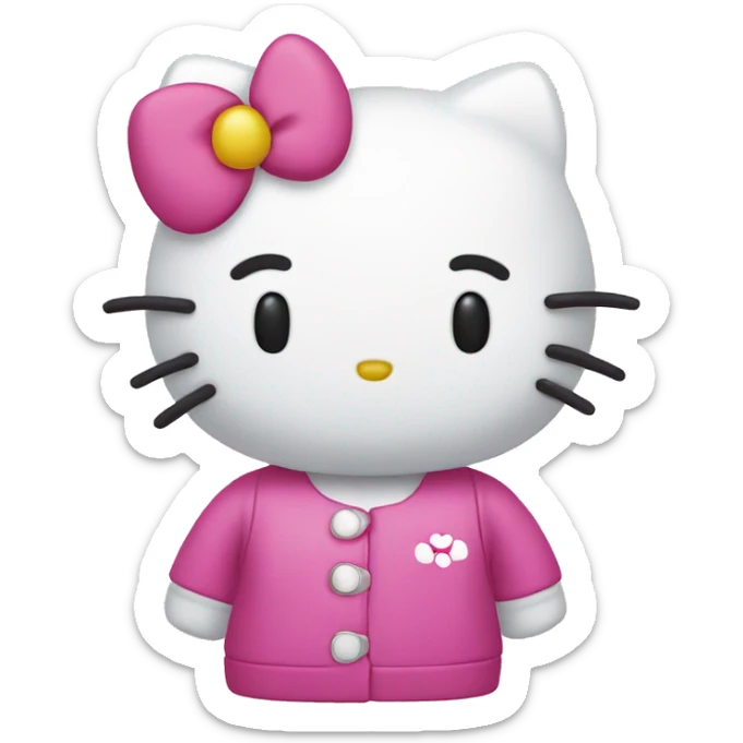 Hello kitty  sticker