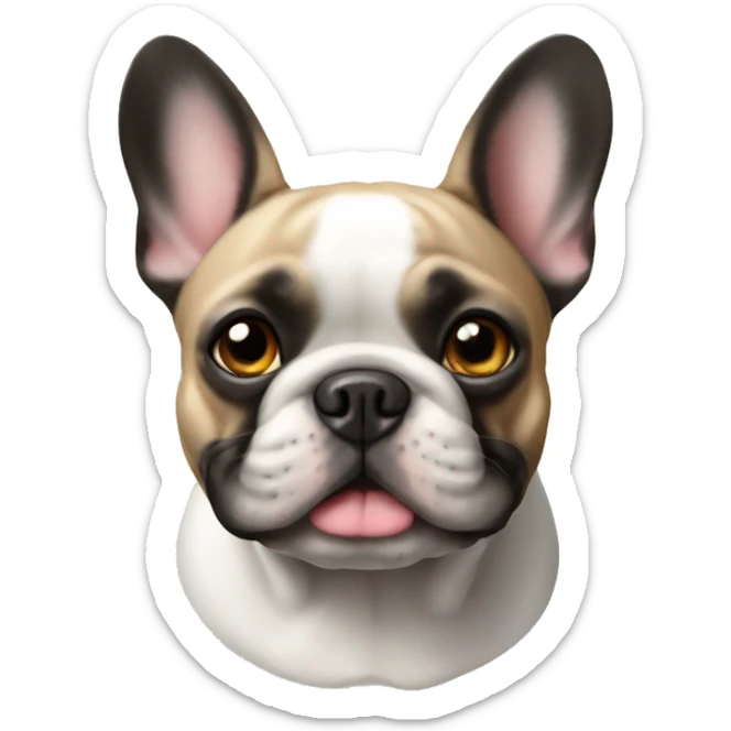 French bulldog  sticker