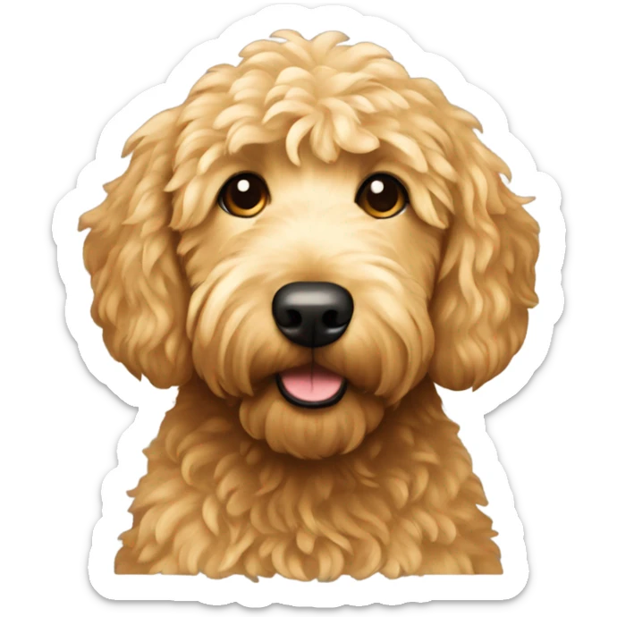 golden doodle sticker