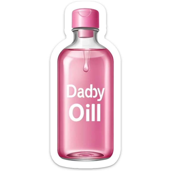 Diddy baby oil make it in the pink and clear bottle of baby oil with diddy oil as the name sticker
