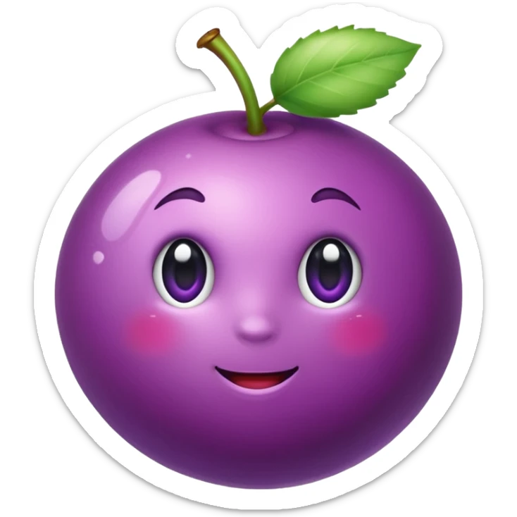 A Purple Berry sticker