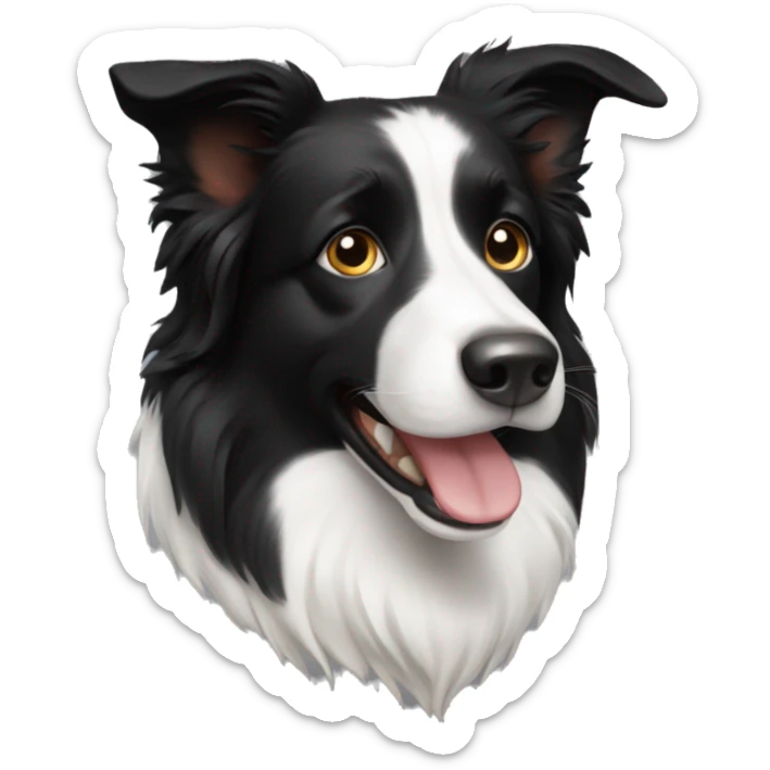 border collie sticker