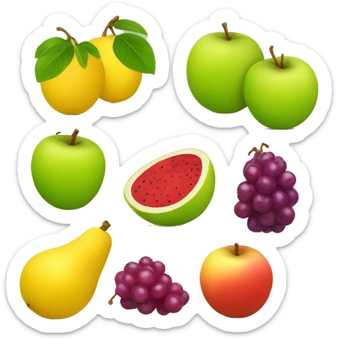 fruits sticker