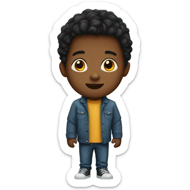Boy sticker