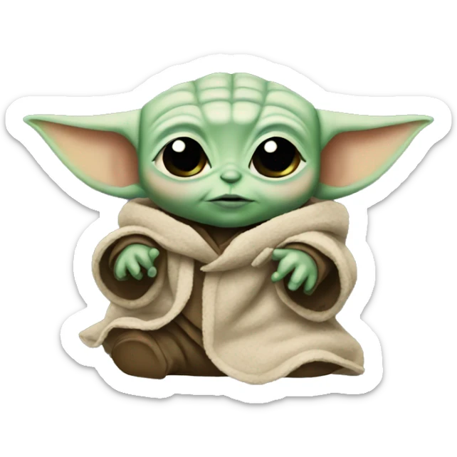 Baby Yoda  sticker