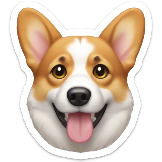 Corgi sticker