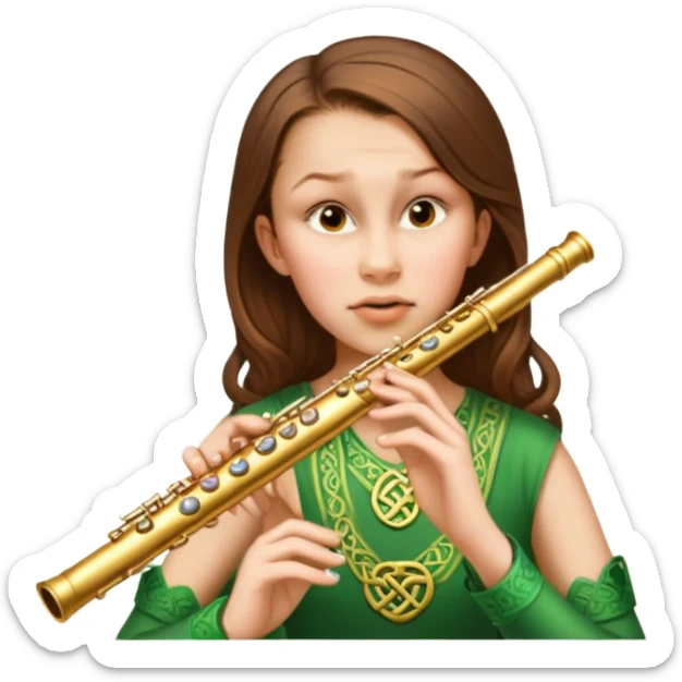 Irish Musician sticker