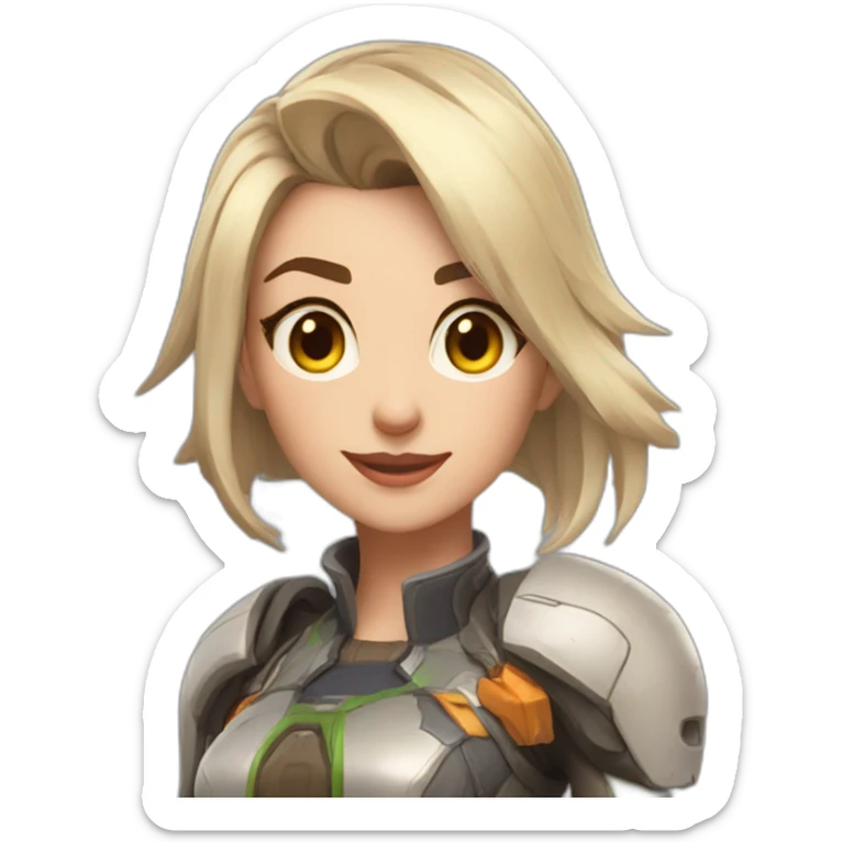 brigitta,overwatch sticker