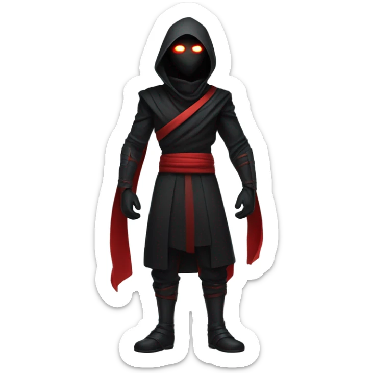 Shadow from shadow fight 2 sticker