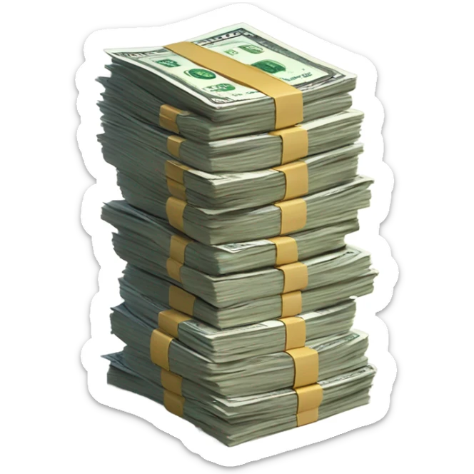 Dinero  sticker
