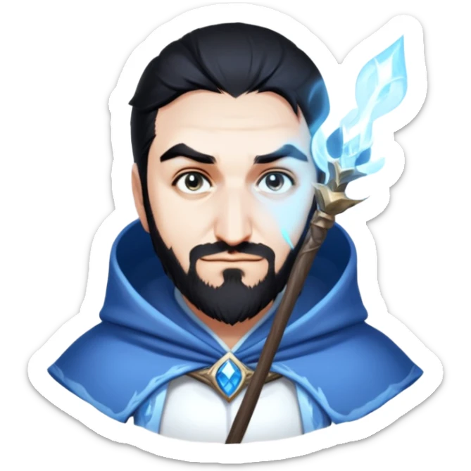 Frostborne Magician sticker