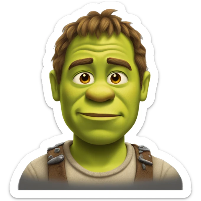 shrek sticker