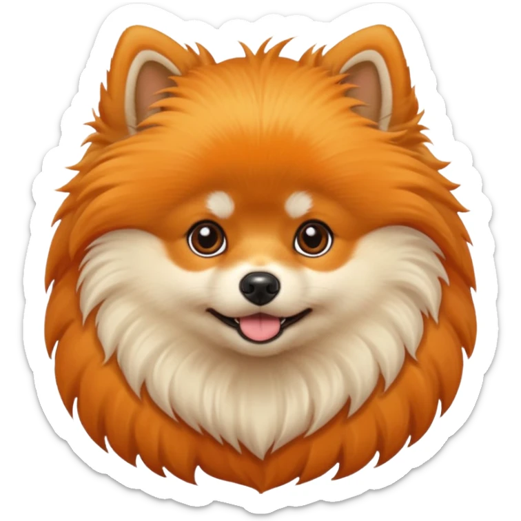 Pomeranian sticker