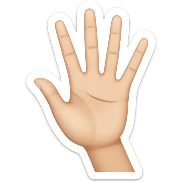 I want an emoji that looks like these👌🏻🤏🏻but i want that the the middle vinger touches the tumb and the other vingers dont. Can you do the Oke sign but than with de middle vinger sticker