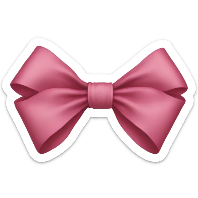 bow  sticker
