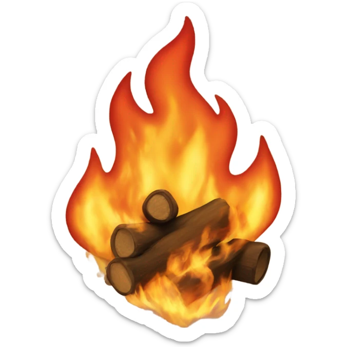 fire  sticker