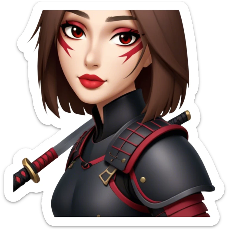 Shadow Samurai sticker