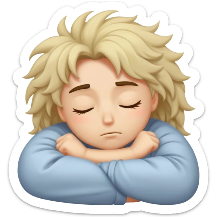 Strong enough but sleepy  sticker