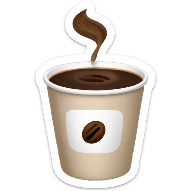Coffee  sticker